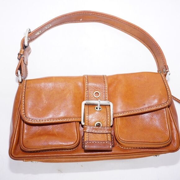 Michael Kors Brown Leather Shoulder Bag - Picture 1 of 9